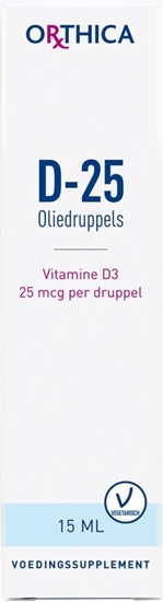 ORTHICA D25 OLIEDRUPPELS 15ML